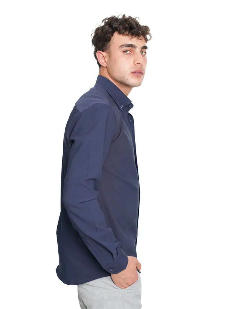 Chemise slim en oxford